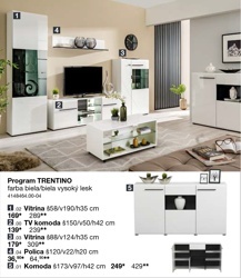 Program TRENTINO - 5 Komoda