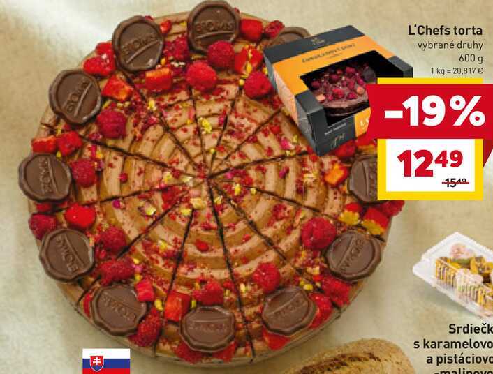 L'Chefs torta vybrané druhy 600 g
