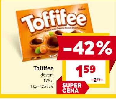 Toffifee dezert 125 g 