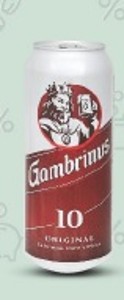Gambrinus Svetlé pivo