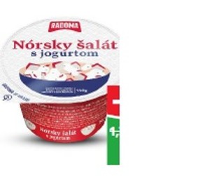Radoma Nórsky šalát s jogurtom