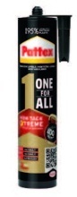 PATTEX MONTÁŽNE LEPIDLO ONE FOR ALL HIGH TACK BIELE 440 G