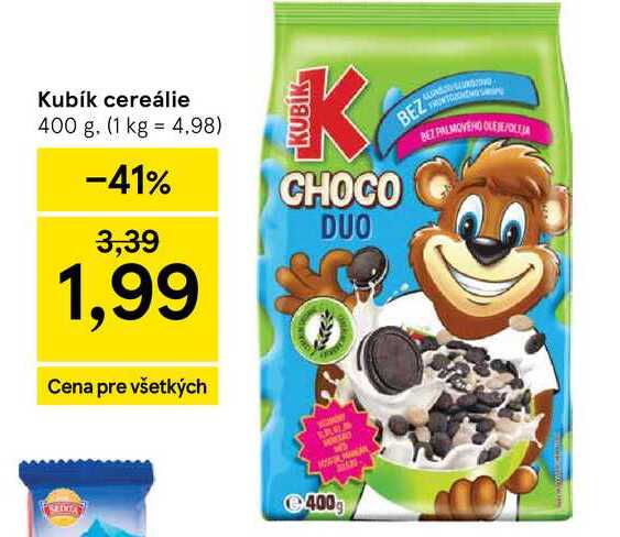 Kubík cereálie 400 g