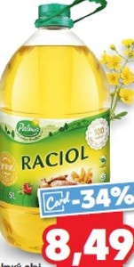 Raciol Olej rastlinný v akcii