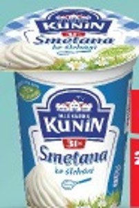 Mlékárna Kunín Smotana na šľahanie v akcii