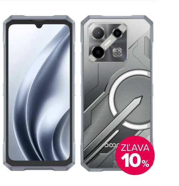 Mobilný telefón Doogee Blade GT Play SG strieborný
