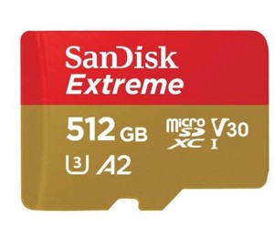 Pamaťová karta SanDisk Micro SDXC Extreme 512GB