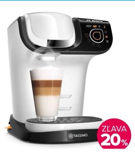 Kapsulový kávovar Bosch Tassimo My Way TAS6504 biely