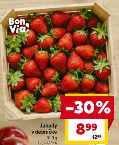 Jahody v debničke 900 g