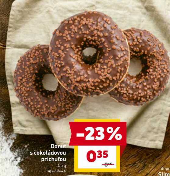 Donut s čokoládovou príchuťou 55 g 