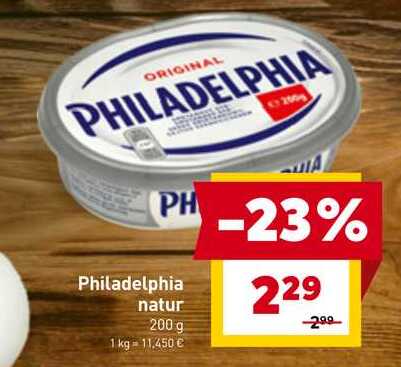 Philadelphia natur 200 g 