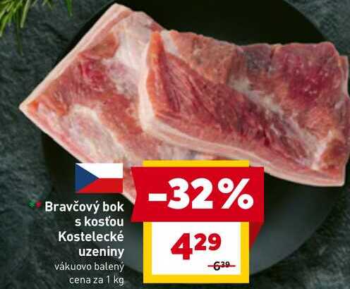 Bravčový bok s kosťou 1 kg