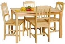 JEDÁLENSKÝ SET 8849 (stôl + 4 stoličky)