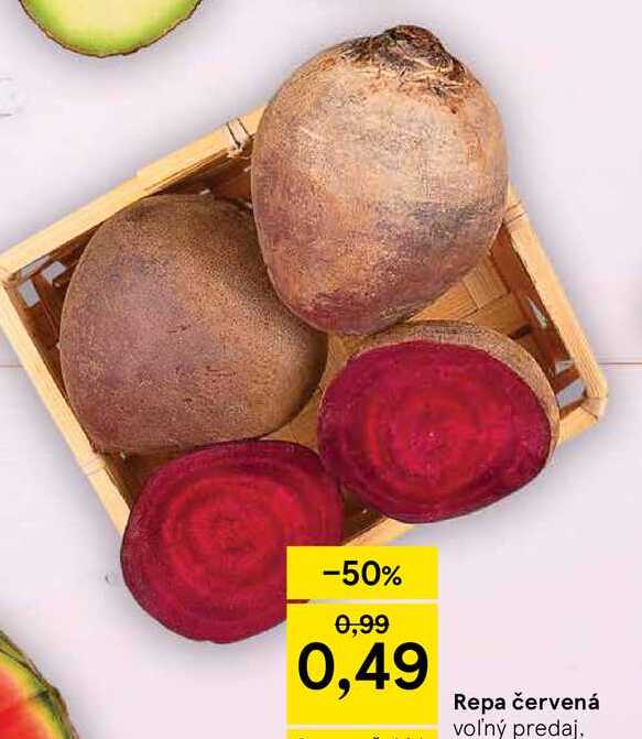 Repa červená voľný predaj 1kg