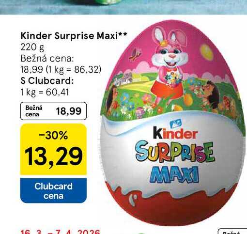 Kinder Surprise Maxi 220 g