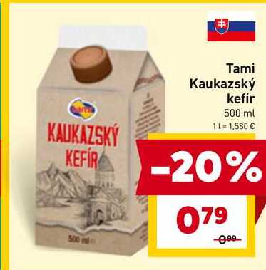 Tami Kaukazský kefír 500 ml v akcii