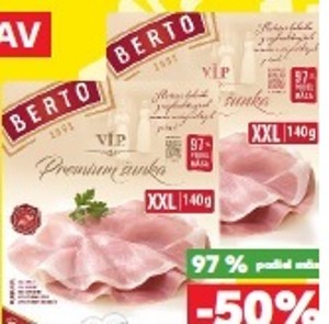 Berto V.I.P. šunka