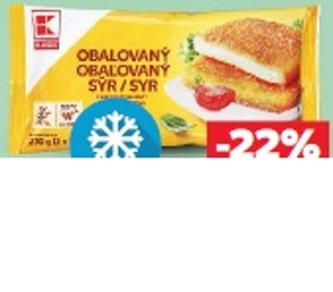 K-Classic Obalovaný syr
