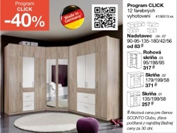 Program CLICK - Skriňa