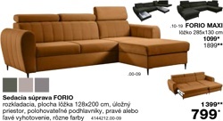 Sedacia súprava FORIO