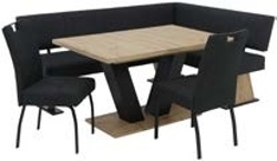 Jedálenská zostava LIGRON - Rohová lavica