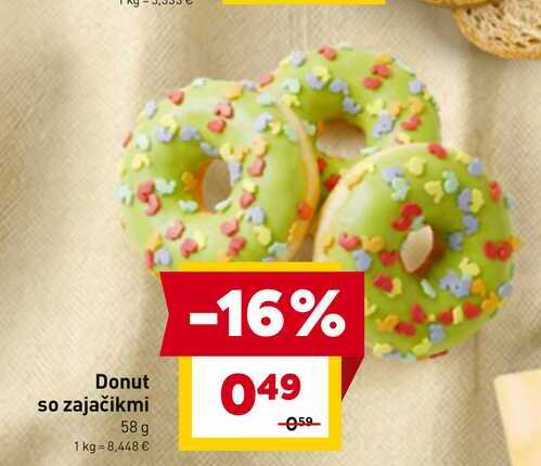 Donut so zajačikmi 58 g 