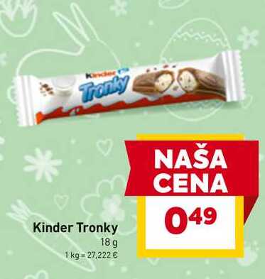 Kinder Tronky 18 g