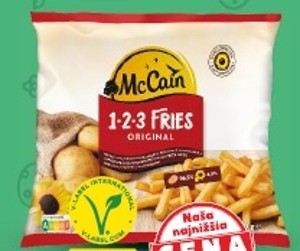 McCain 1-2-3 Hranolky