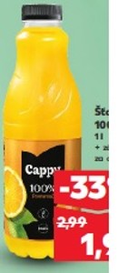 Cappy Šťava 100 %