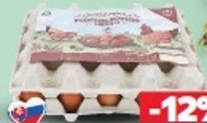 Vajcia z podstieľk. chovu