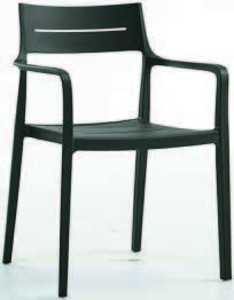 Stohovateľná stolička INGSTRUP