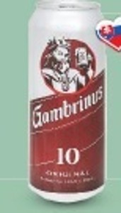 Gambrinus Svetlé pivo