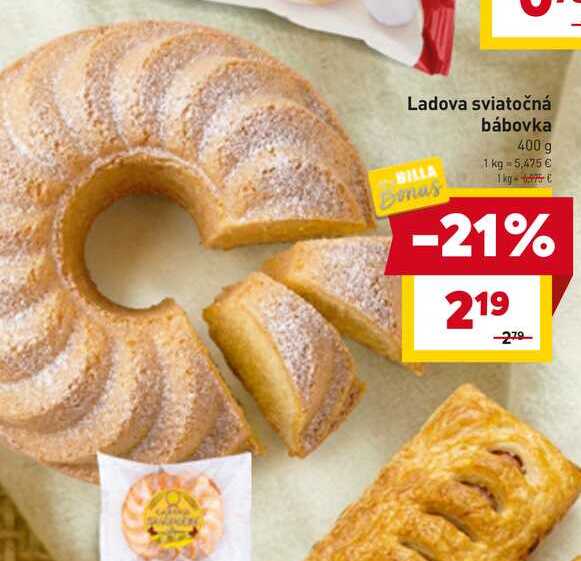 Ladova sviatočná bábovka 400 g