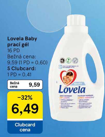 Lovela Baby prací gél 16 PD