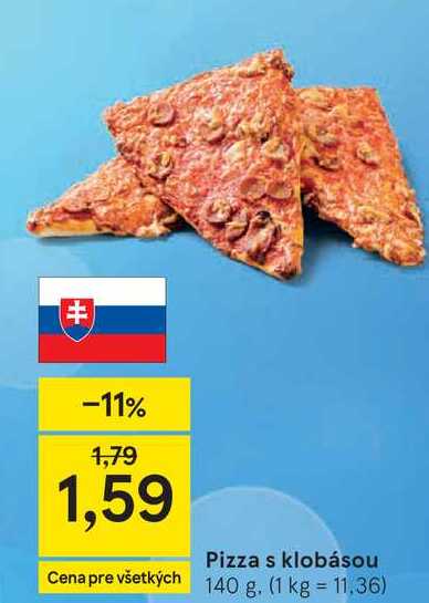 Pizza s klobásou 140 g