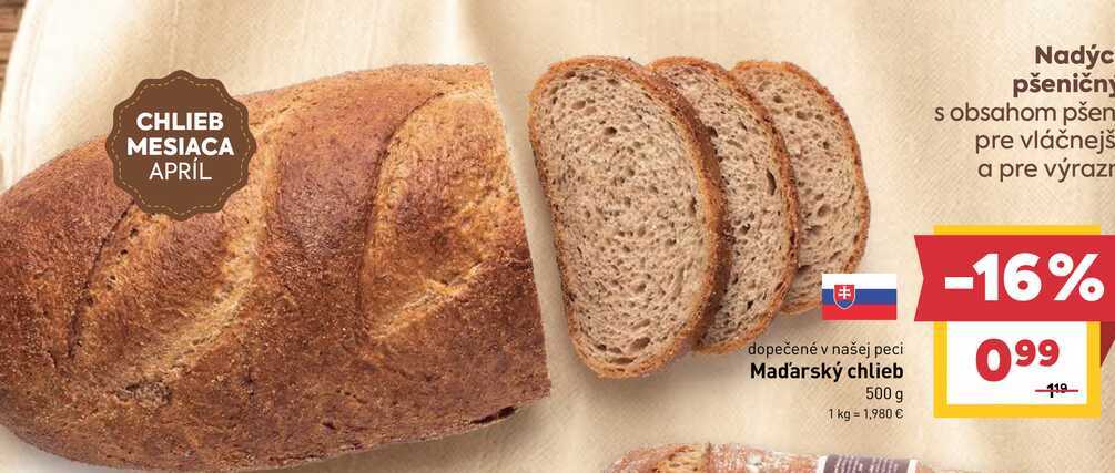 Maďarský chlieb 500 g