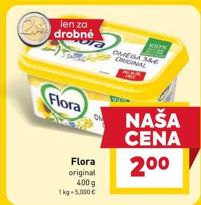 Flora original 400 g