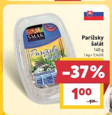 Parížsky šalát 140g