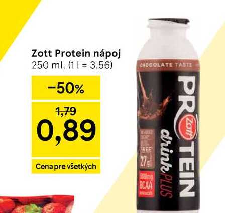 Zott Protein nápoj 250 ml