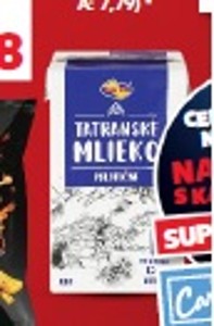 Trvanlivé mlieko v akcii