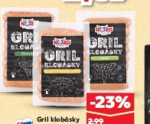 Gril klobásky