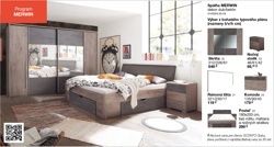 Spálňa MERWIN - Skriňa