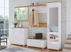 Predsieňová zostava HERMINE - Panel s poličkou