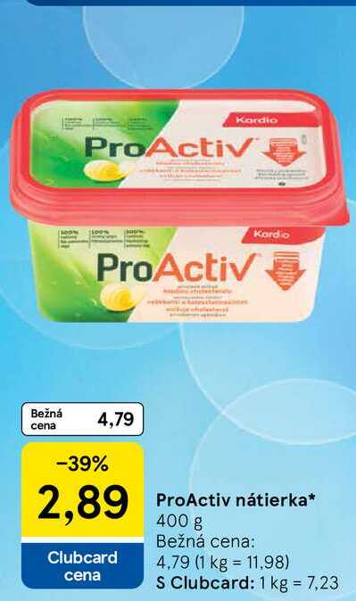ProActiv nátierka 400g