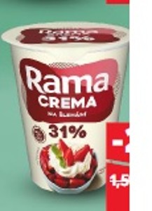 Rama Creme Smotana na šľahanie v akcii