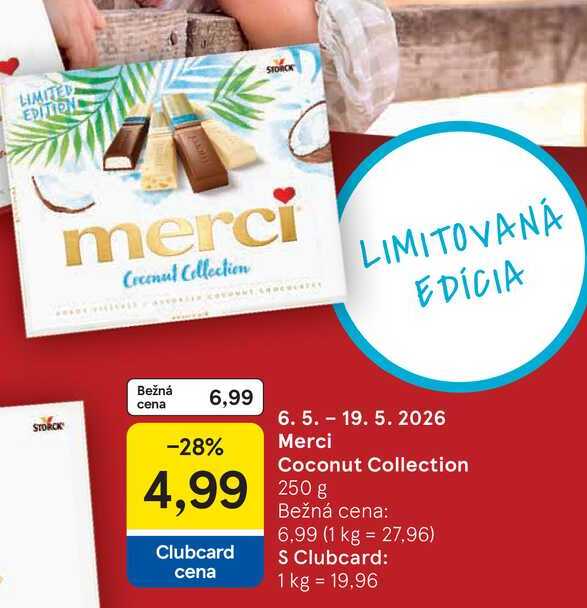 Merci Coconut Collection 250g 