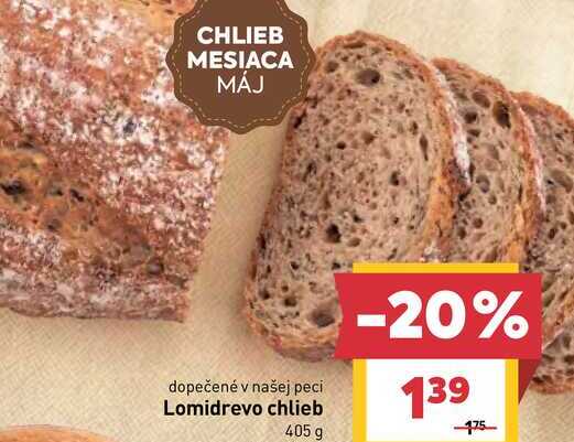 Lomidrevo chlieb 405 g 