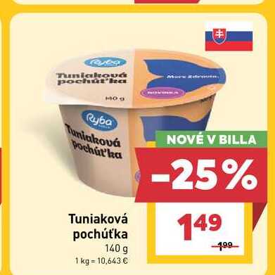 Tuniaková pochúťka 140g 