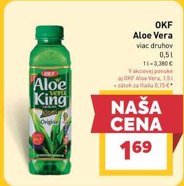 OKF Aloe Vera King originál 0,5 l