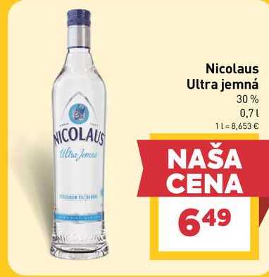 Nicolaus Ultra jemná 30% 0,7l